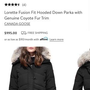 Fusion Fit Canada Goose Jacket